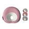 Hibby Baby Pillow for Stroller, Bouncer, Car Seat and Travel (Petal Pink)