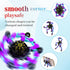 Hdnpea 4 Pcs Fidget Toys Bulk Transformable Fidget Spinner for Kids and Adults, Stress Relief Sensory Toy Robot Spinner