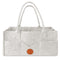 Maliton Diaper Caddy Organizer, Felt Diaper Organizer for Car with Handle, 16" x 10" x 7" for Baby Stuff