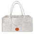 Maliton Diaper Caddy Organizer, Felt Diaper Organizer for Car with Handle, 16" x 10" x 7" for Baby Stuff