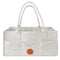 Maliton Baby Diaper Caddy, Nursery Storage Bin & Car Organizer with Handle,