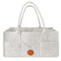 Maliton Baby Diaper Caddy, Nursery Storage Bin & Car Organizer with Handle,