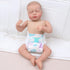 14-Pieces 17-24 Inch Reborn Baby Doll Accessories Diapers Reusable for Baby Doll Velcro Diapers Adjustable Underwear
