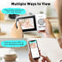 Upgrade Video Baby Monitor - WiFi Baby Camera with 2.8" Display, 1200ft Range, 2 Way Talk, Auto Night Vision