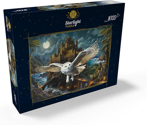 1000 MyPuzzle Magic Owl and Castle - Premium Piece Jigsaw Puzzle for Adults