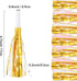 24 Pieces Gold Noise Makers Glitter Metallic Fringed Party Blowers, Pink Musical Blowouts for Birthday Baby Shower New