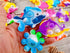 PSDFH 100 Packs Shark Turtle Dolphin Fish Octopus Mermaid Whale Mini Ocean Assorted fidgets for Kids Children Classroom