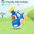 1-2 6 Pack 0-2, 6-9-12-18 1-3 Jyusmile Press and Go Car Toddlers Toys for Year Old Boy, Animal Baby Cars Toys for Age