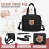 Fwkekye 8 2 Small Diaper Bag Tote, Crossbody Diaper Bag Mini Purse with Pockets, Travel Baby Bag for boys & Girls