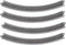 Kato USA Model Train Products Unitrack, 315mm (12 3/8") Radius 45-Degree Curve Track