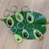 6 Pack Insect in Resin Specimen Collection, Luminous Glow in The Dark Keychain for Education