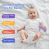 Chelpopo 1Pack 6-12 0-6 Silicone Teethers for Months Old, Teething Toys for Months Old, Remote Teether for Baby
