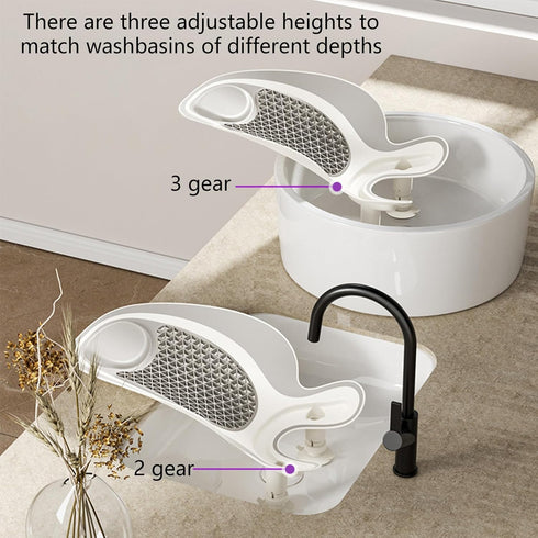 PANGBOER Ergonomic Bath Seat with Drain Hole Portable Design for Infant Daily Pp Washing Bathtub Newborns Washing Tool