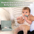 Set Haakaa Silicone Crab Baby Teether&Training Toothbrush Oral Care Kit