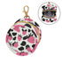 YETTASBIN Strawberries Portable Pacifier Holder Case with Metal Hook Buckle & Zipper for Diaper Bag and Stroller