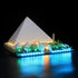 Lightailing Light for Lego-21058 Great Pyramid of Giza - Led Lighting Kit Compatible with Lego Building Blocks Model