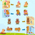 CY2SIDE 36PCS Capy Face Stickers Sheets - Cute Cartoon Animal Make a Face Stickers for School Reward, Make Your Own