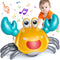 Beby Buty Crawling Crab Baby Toy, Infant Tummy Time Walking Dancing Moving Crab Toys