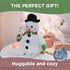 Bearington Snowball The Plush Snowman, 7 Inch Stuffed Christmas Plushies, Ideal Gift for Toddlers & Kids