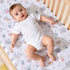 3 Set Set Haleeone Piece Baby Crib Bedding Includes Soft Crib Fitted Sheet, Comforter and Skirt, Crib Nursery Bed Decor