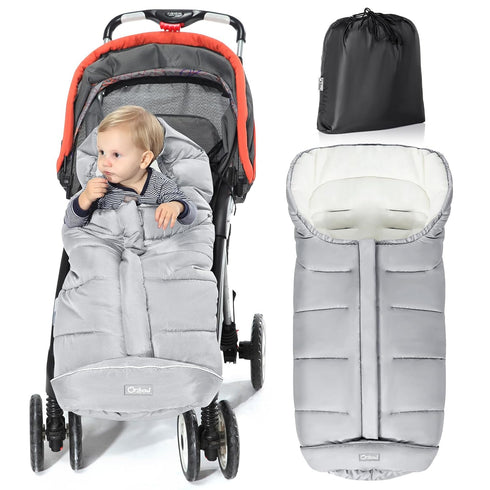 Orzbow Universal Footmuff for Stroller, Winter Warm Waterproof Bunting Bag for Toddler Sleeping