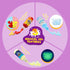 Kids,12 Gels+10 Molds&1 3+ Kiditos Magic Water Elf Toy KitSquishies for Bottle, Magic Gel Water Pets Sensory Toy, Fun