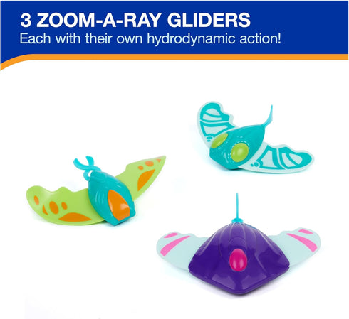 SwimWays Zoom-A-Rays Water Toys - Kids Pool Toys for Swim Training, Diving Toys & Outdoor Games for Ages 5+