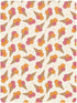 Jynexis 52x28 Ice Cream White Yellow Pattern Baby Crib Sheets, Cotton Fitted Crib Sheet, Soft Breathable, Fits Standard