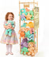 SPRINOAK 54-Inch Tall Stuffed Animal Storage Organizer - Premium Wooden Plush Toy Holder