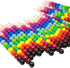 24 Set, 24PK 24) Huji Stacking Colors Round Crayons Favorite for Little Ones Party Favors, Safe, Non Toxic