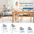 4 1 3-Point HONEY JOY Baby High Chair, in Convertible Highchair for Babies and Toddlers, Adjustable Legs, Double