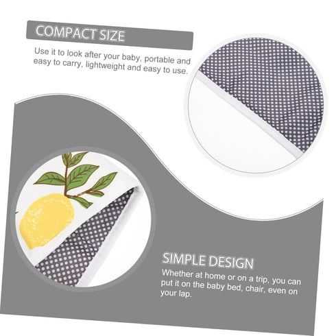 HAKIDZEL Diaper Changing Pad Portable Folding Urinal Mat Lightweight Travel Cushion for Newborns