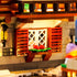 Upgraded LED Light Kit for Lego Icons Alpine Lodge Building Set, Remote Version Compatible with Lego 10325