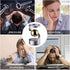 berotok CommunicateSilver-Gold Fidget Toys, Kinetic Desk Toys for Adults, Cool Metal Gravity Resistance Desk Toys