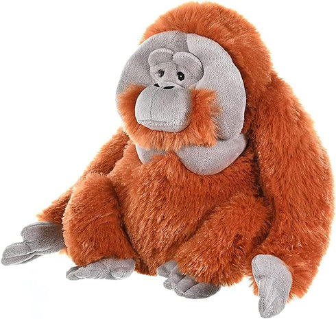 12 Inches Wild Republic Orangutan Plush, Stuffed Animal, Plush Toy, Gifts for Kids, Cuddlekins