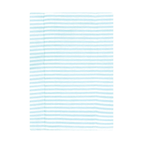 Hudson Baby Unisex Cotton Flannel Burp Cloths, Soft Teal Dino, One Size