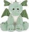 Bearington Collection Burnie Plush Dragon Stuffed Animal - 10.5 Inch
