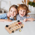 Sproutpia Set 3 Screwdriver Board Montessori Toys for Year Old,Wooden Screw Driver Activities Board, Fine Motor Skills