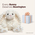 Bearington Creamy The Easter Bunny Stuffed Animal, 10 Inch Plush