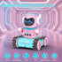 Programming, 3-8 ALLCELE LED RC Robot Toys for Girls with Music, Demo and LED Function, Remote Control Robot Toy, Gift