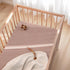 28"x 52", 2 Pack Lulu Moon Muslin Crib Sheets - Fitted Crib Mattress Sheets for Boys and Girl