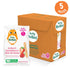 Little Bellies Organic Strawberry Pick-Me Sticks Baby Snack - Pack of 5 x 0.56 oz Individual Packs