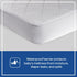 Sealy Baby Cool Comfort Waterproof Fitted Toddler Bed & Baby Crib Mattress Pad Cover, 52" x 28"