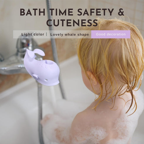 kilomon Bath Spout Cover for Bathtub - Bath Faucet Cover for Kids,Protects Baby from Bumping Head During Bathing Time