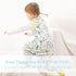 WONDAY Toddler Sleep Sack, 2t-3t, Baby Wearable Blanket, Summer Sleeping Bag with Feet, Soft Toddler Sleeping Sack