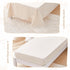 Sets 4-Piece Set Wowelife Toddler Bedding for Girls, Beige Toddler Bed Floral Ruffles Boho Bohemian Jacquard Includes