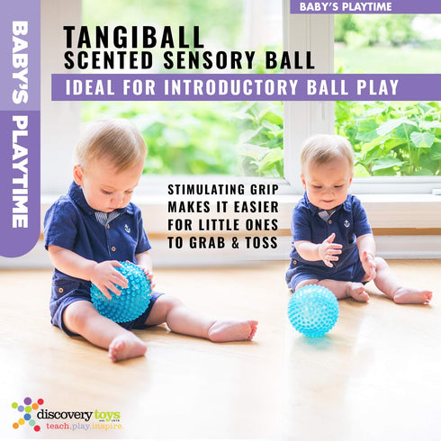 Discovery Toys TANGIBALL Squishy, Squeezy Scented Sensory Ball, STEM Toy for Early Childhood Development
