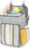 Maliton Changing Table Diaper Organizer - Baby Hanging Diaper Stacker Nursery Caddy