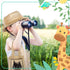Haysandy 36 Pcs Explorer Costume Set with Plastic Hats, Jungle Party Vest, Safari Tote Bag for Kids Outdoor Activity