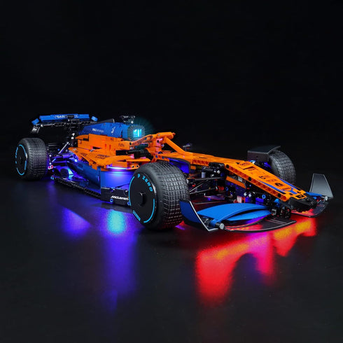 LED Lighting Light Kit Compatible with Lego McLaren Formula Race Car 42141, Giving Light to Model, NOT Included The